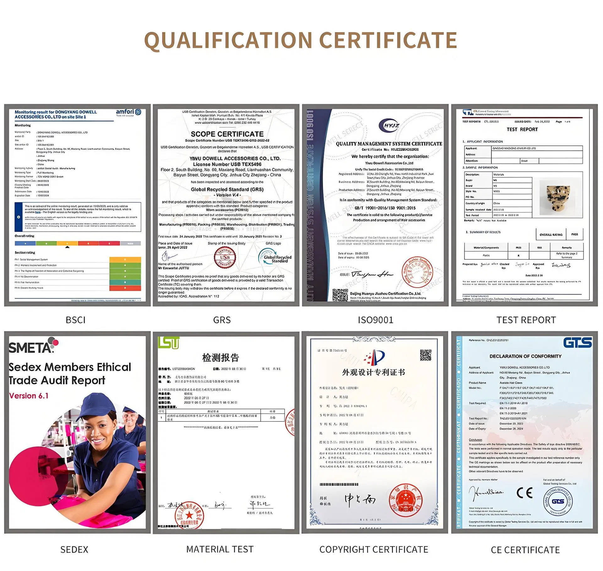 Certifications Display