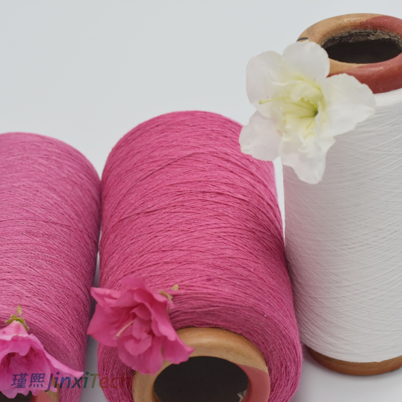 Factory Direct Sale Blended Polyester Fabric Yarn Sustainable Fashion Polyester Yarn in Raw Color for Car Seat Fabric