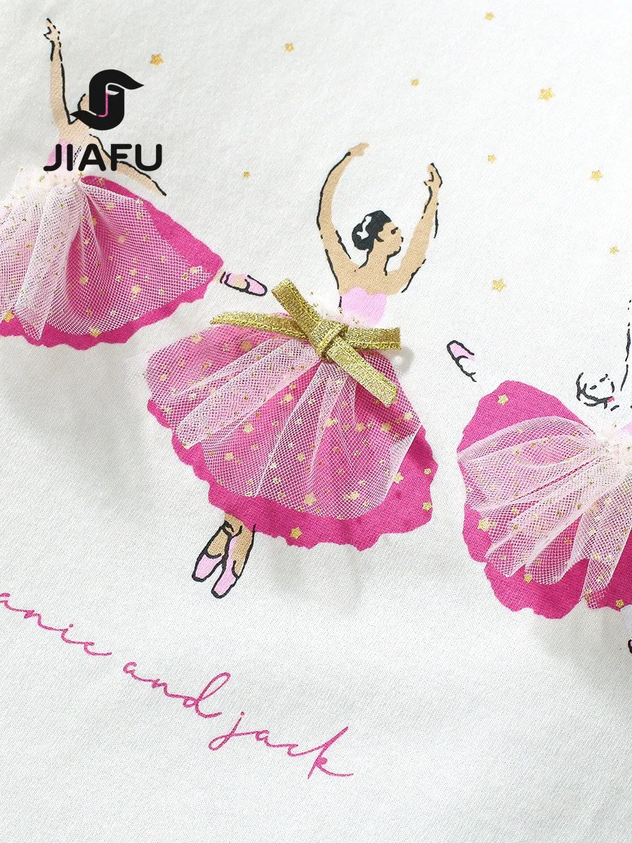 Customized Children′ S Suit Kids Set Girl Pajamas Sleepwear Infant Clothes - T-Shirt Top + Pants