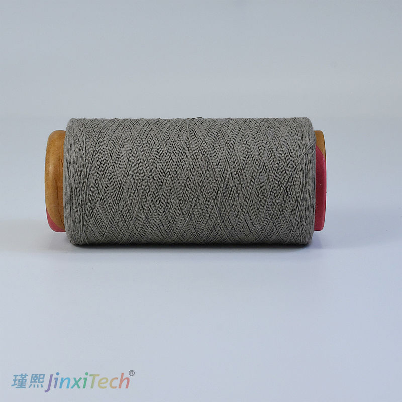 Raw Color Sustainable Fashion Yarn Ready to Ship Blended Cotton Polyester Yarn for Textile Fabric