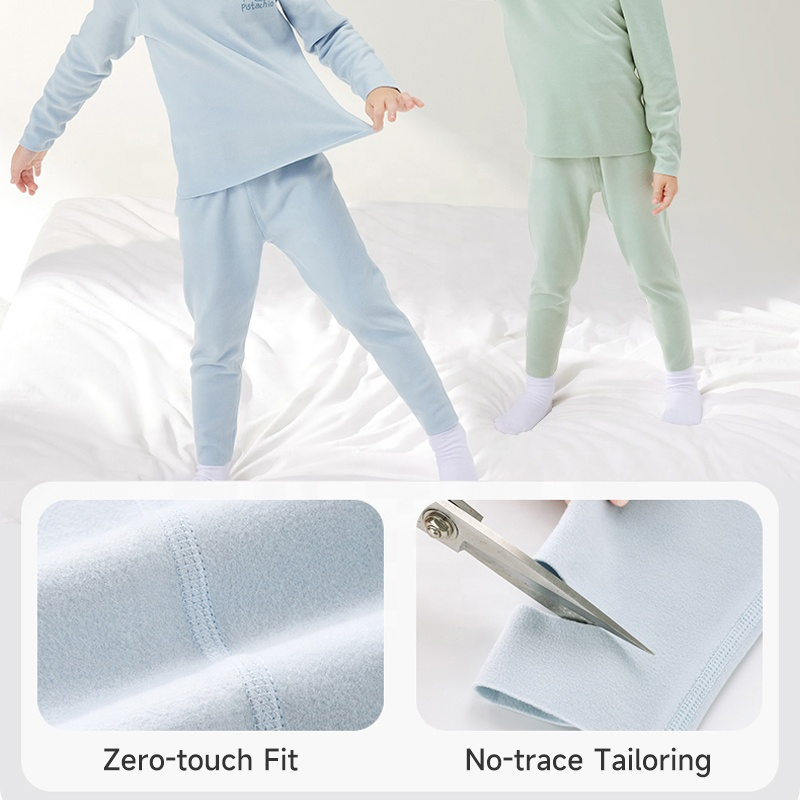 Children's Sleepwear Autumn Baby Cotton Pajamas Set Long Sleeved Unisex Clothing