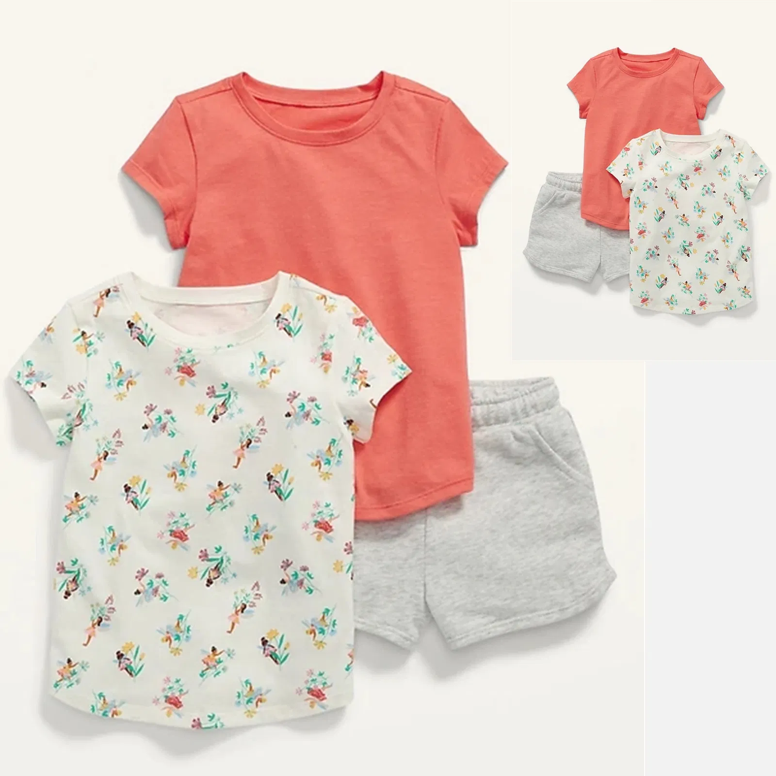 Supplier China OEM AAA Qualified New Hot T-Shirts and Shorts Summer Unisex Kid Baby Clothes Girls′ Clothing Sets