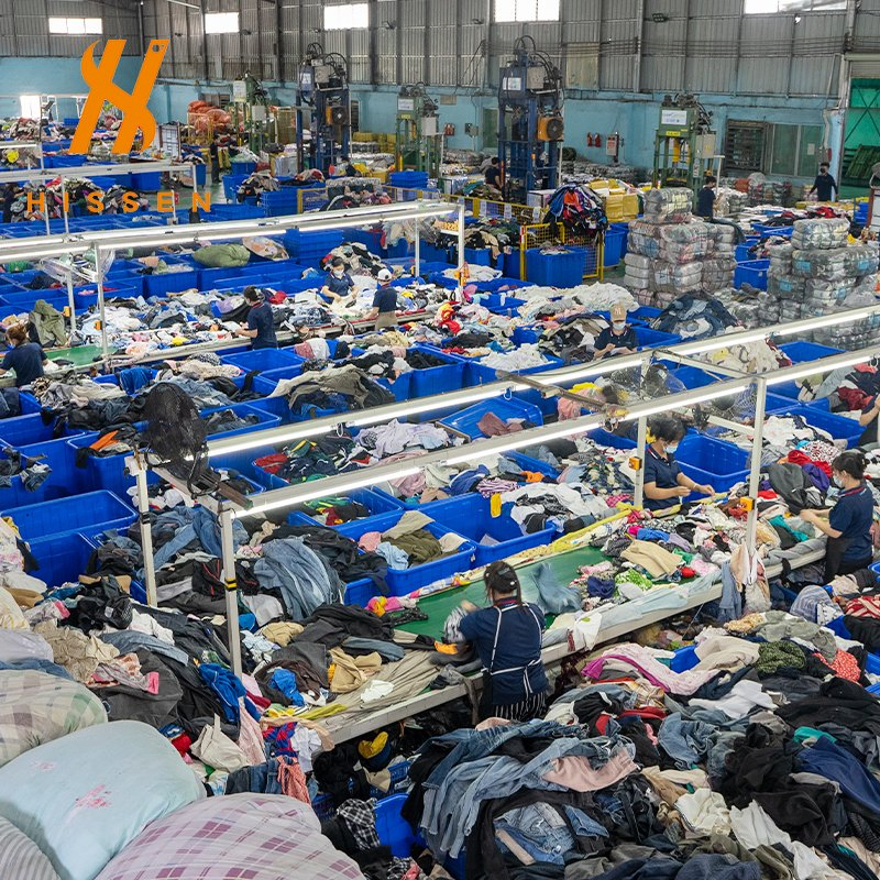 Premium Wholesale Korea Thrift Used Clothes Bale Per Kg Summer Mixed Second Hand Clothing for Men Women Kids Used Clothes Africa