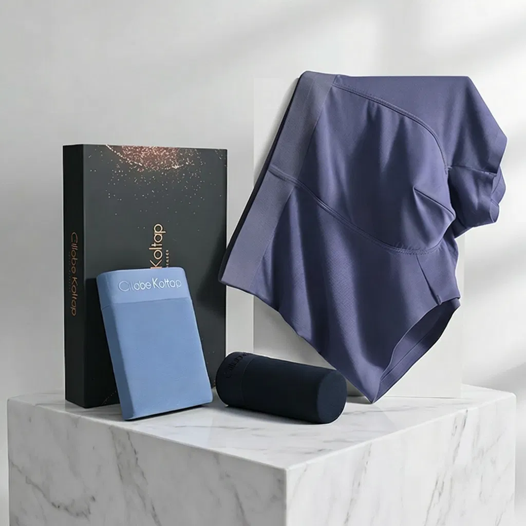 Men's Moisture Wicking Custom Printed Bamboo Underwear for All Sizes