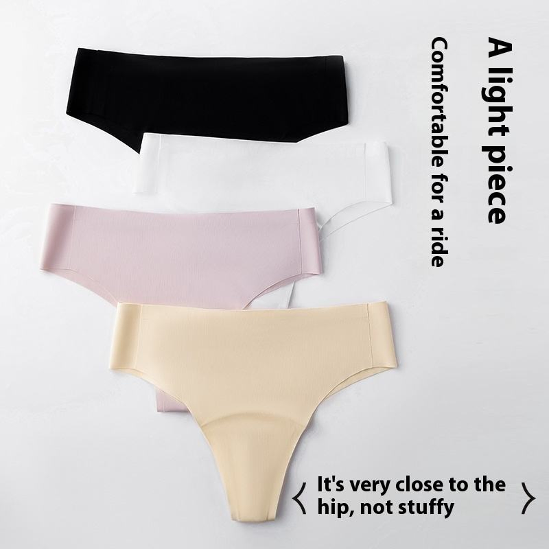Lightweight Thong Underwear for Ultimate Camel Toe Defense Underpants Breathable Camel Toe Prevention Panties Seamless Thong U for Women