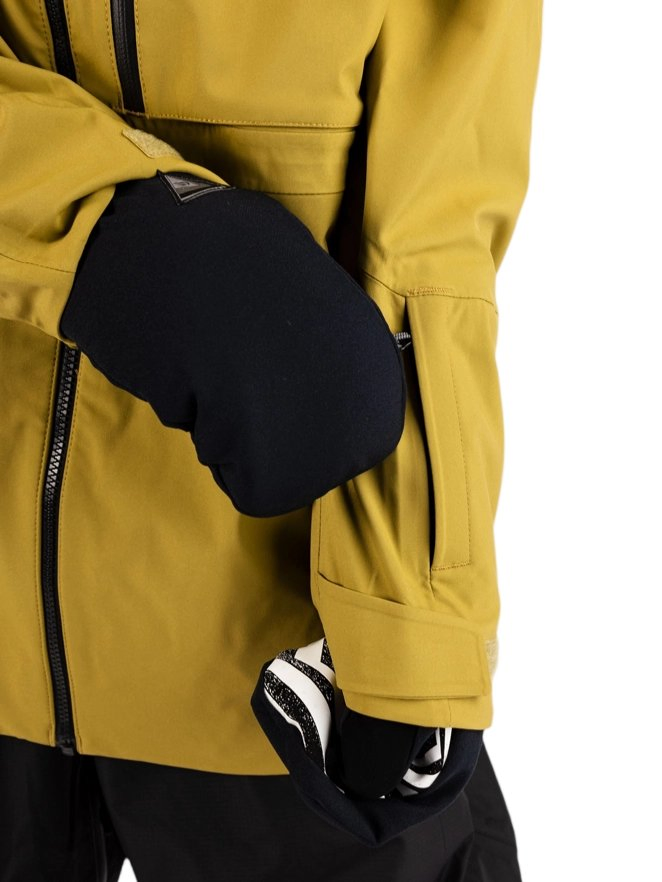 Conmr Men's Ski Jacket Waterproof Windproof Insulated Design for Winter Sports