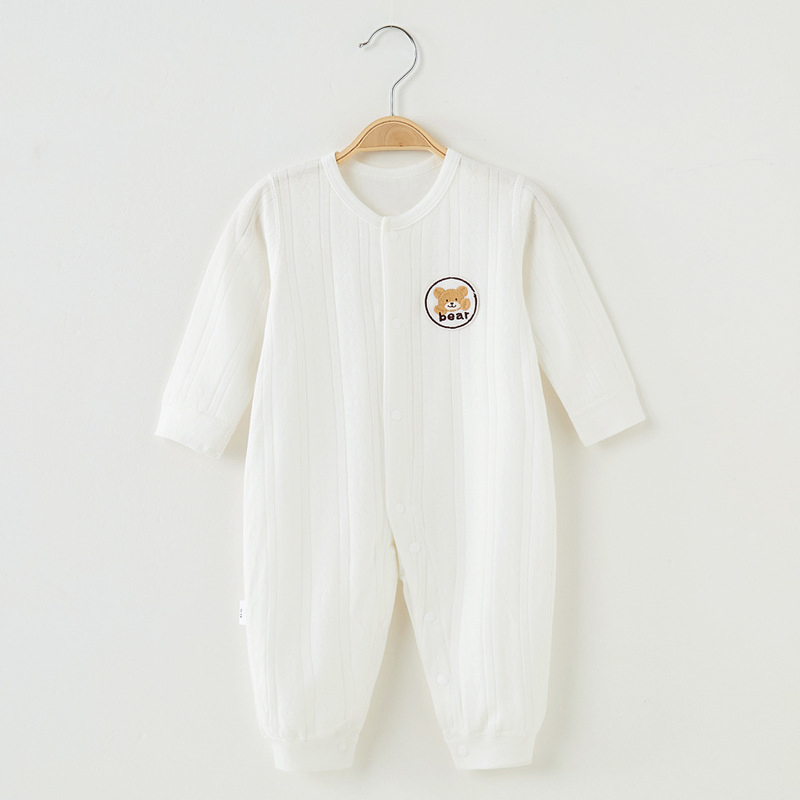 Wholesale Soft Baby Clothes New Born Baby Romper Clothes Long Sleeve Cotton Baby Rompers Kids Clothing