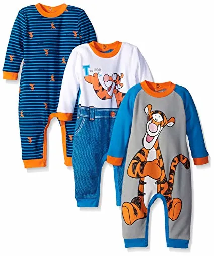 Baby Boys' Finding Nemo Tigger Monsters Inc Mike Sully Coveralls Garments Infant Apparel