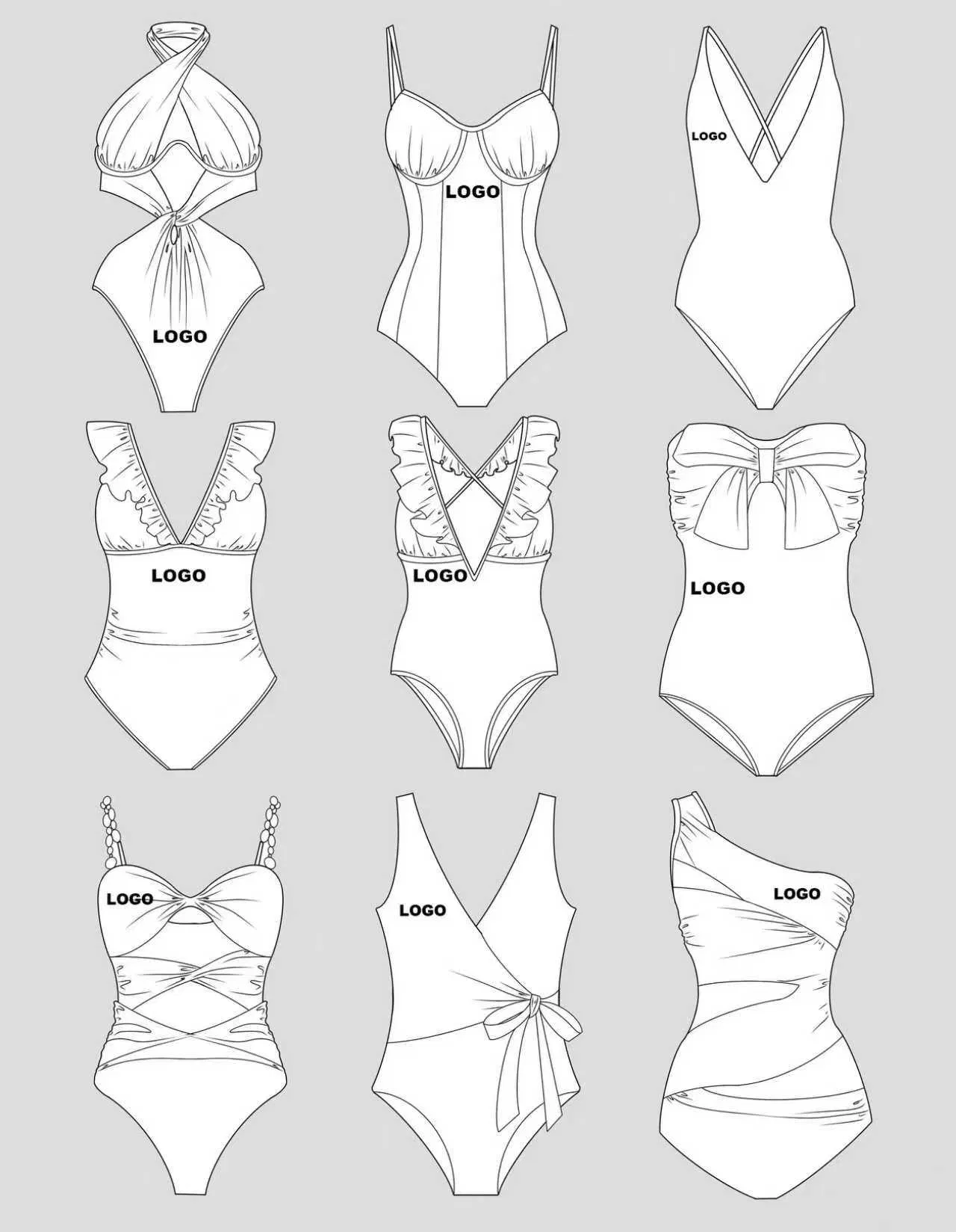 Custom Logo One Piece Swimsuit Kids Swimming Clothes Recycled Fabric Bathing Suit Summer Beachwear