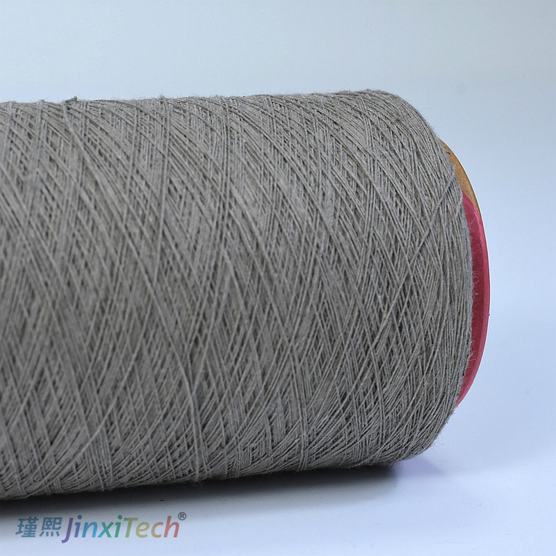 Raw Color Sustainable Fashion Yarn Ready to Ship Blended Cotton Polyester Yarn for Textile Fabric