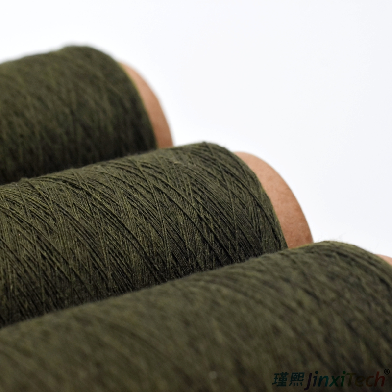 Environmentally Friendly Recycled Polyester Knniting Yarn 20 S for Sustainable Fashion Used in Various Knit and Woven Products