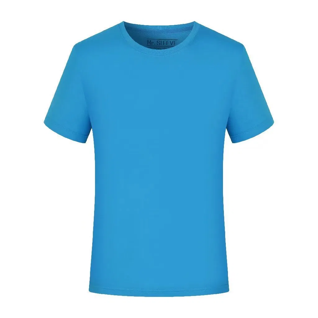 Wholesale T-Shirt Men Casual Tees Cotton Short-Sleeve Cool Tops Customized Sports Wear