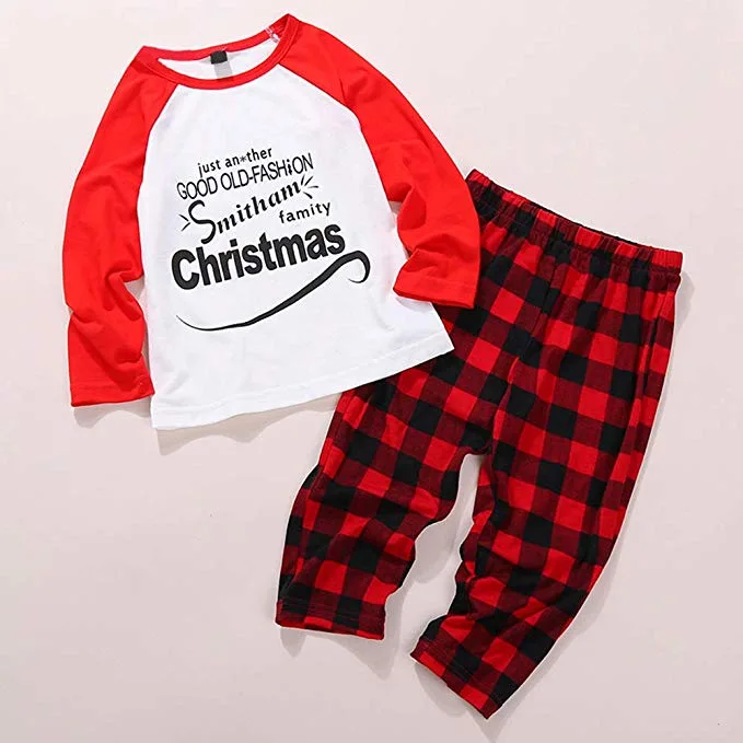 Toddler's Clothes Baby Garment Family Pajamas Set Sleepwear Matching Clothes