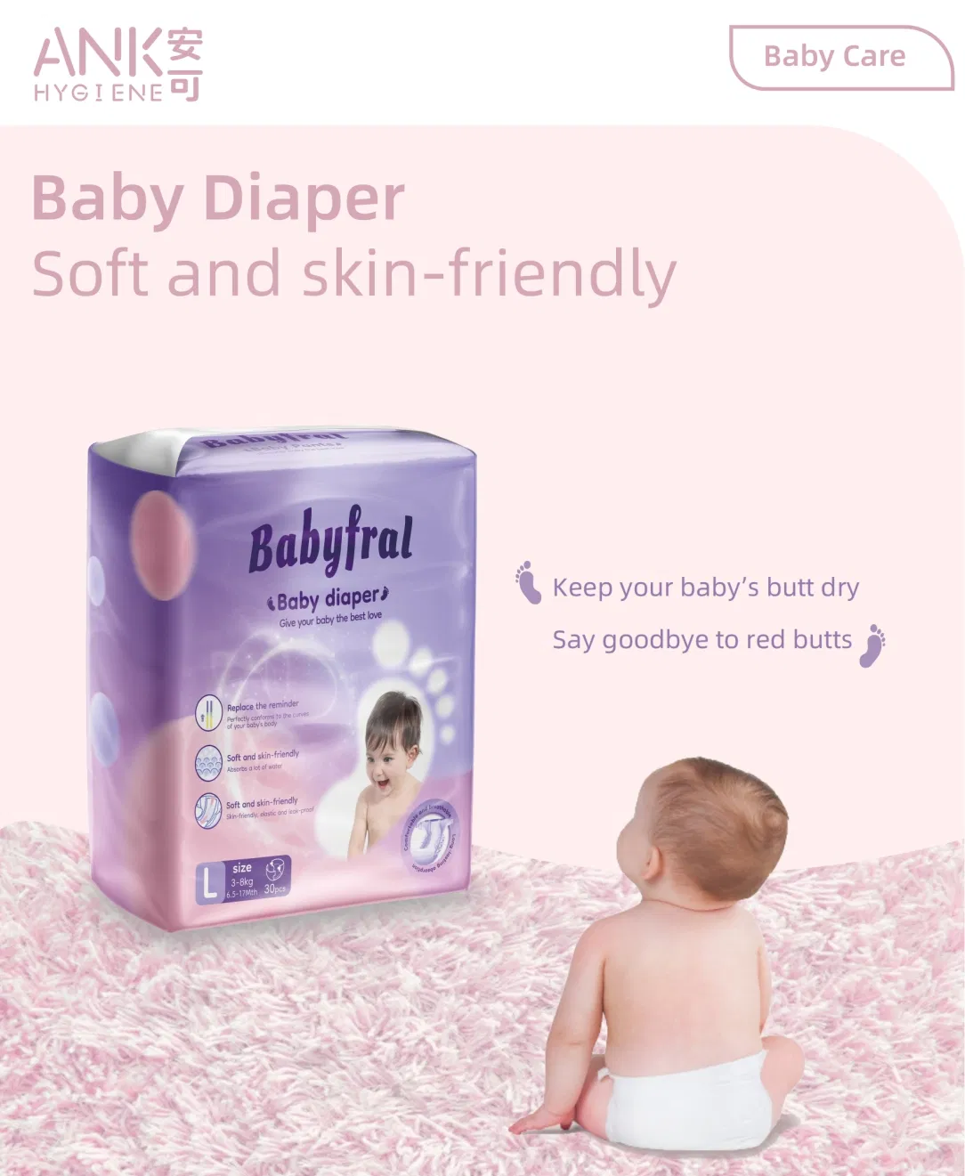 Ultra-Soft Baby Pull up Pants