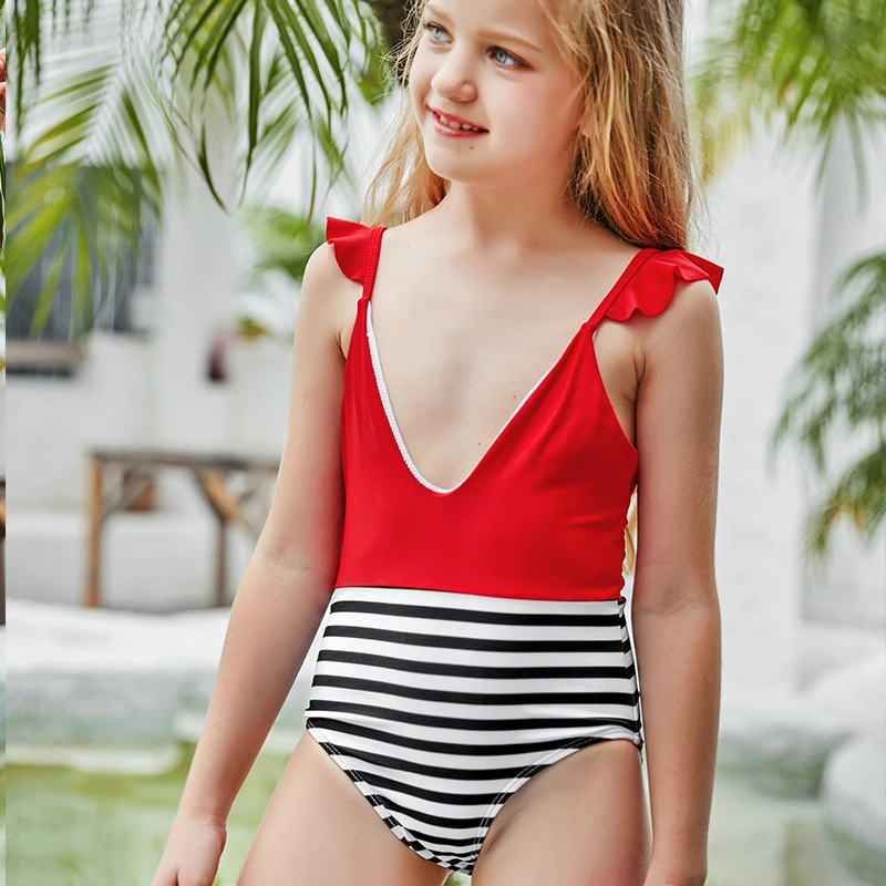 Children Sportswear Swimwear Swimsuit Beachwear One Piece Baby Girl Kid Swimwear