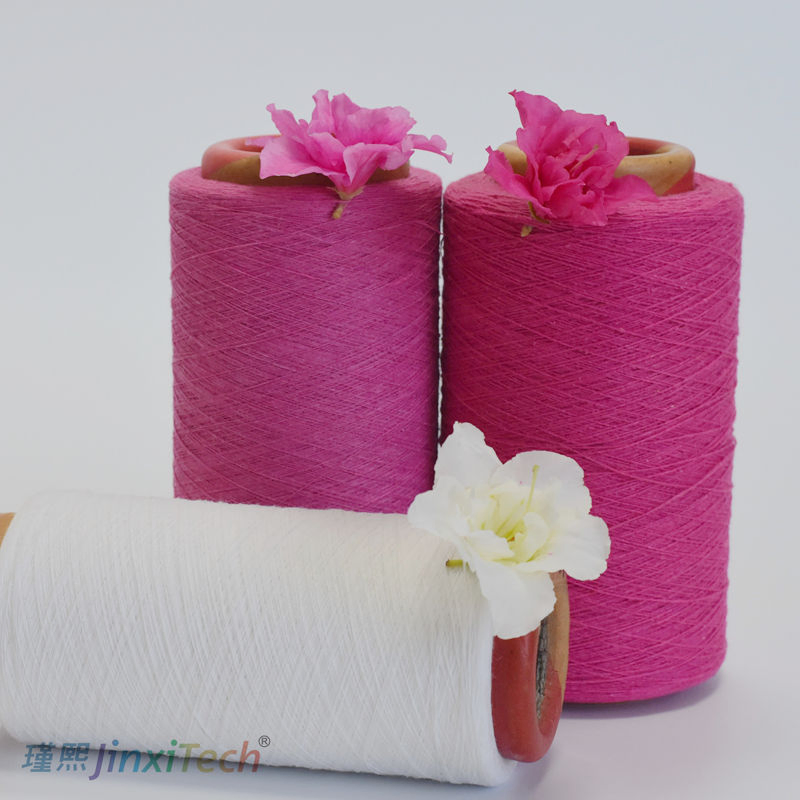 Multi-Color Sustainable Fashion Yarn for Polyester Fabric Fast Production Premium Open End Knitting Yarn