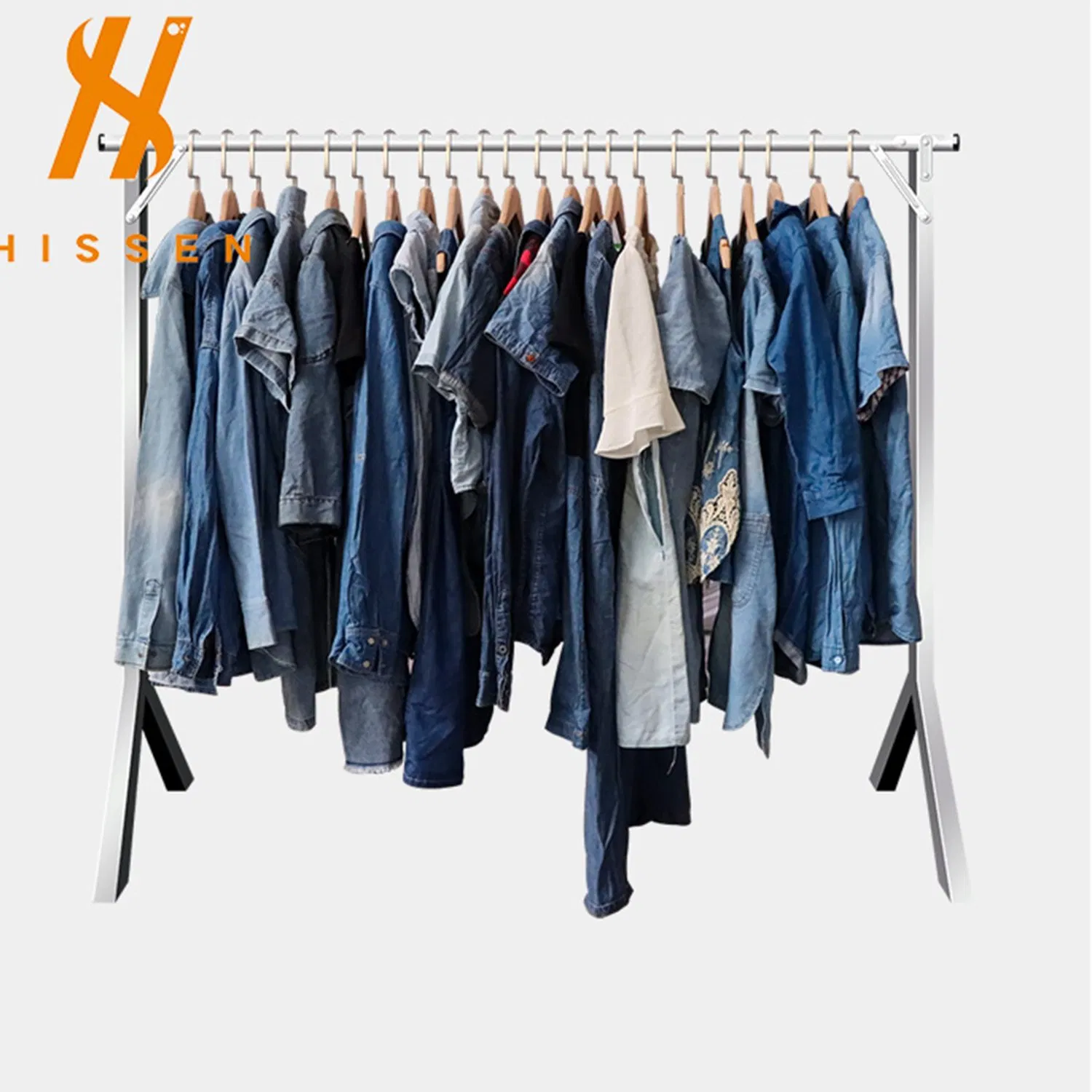 High Quality Thrifted Denim Use Wholesale Worn Clothes for Sale