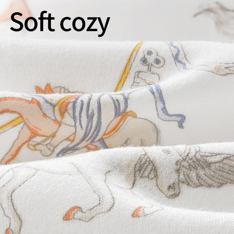 Custom Newborn Pullover Clothes 12months-6years Kid Pajamas Suit Long Sleeve Infant Sleepwear