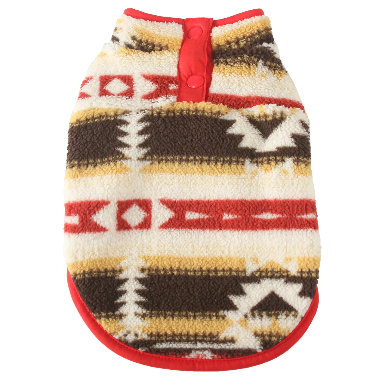 Warm Coral Fleece Dog Winter Shirt Pet Pattern Cute Clothes Thick Warm Dog Garment