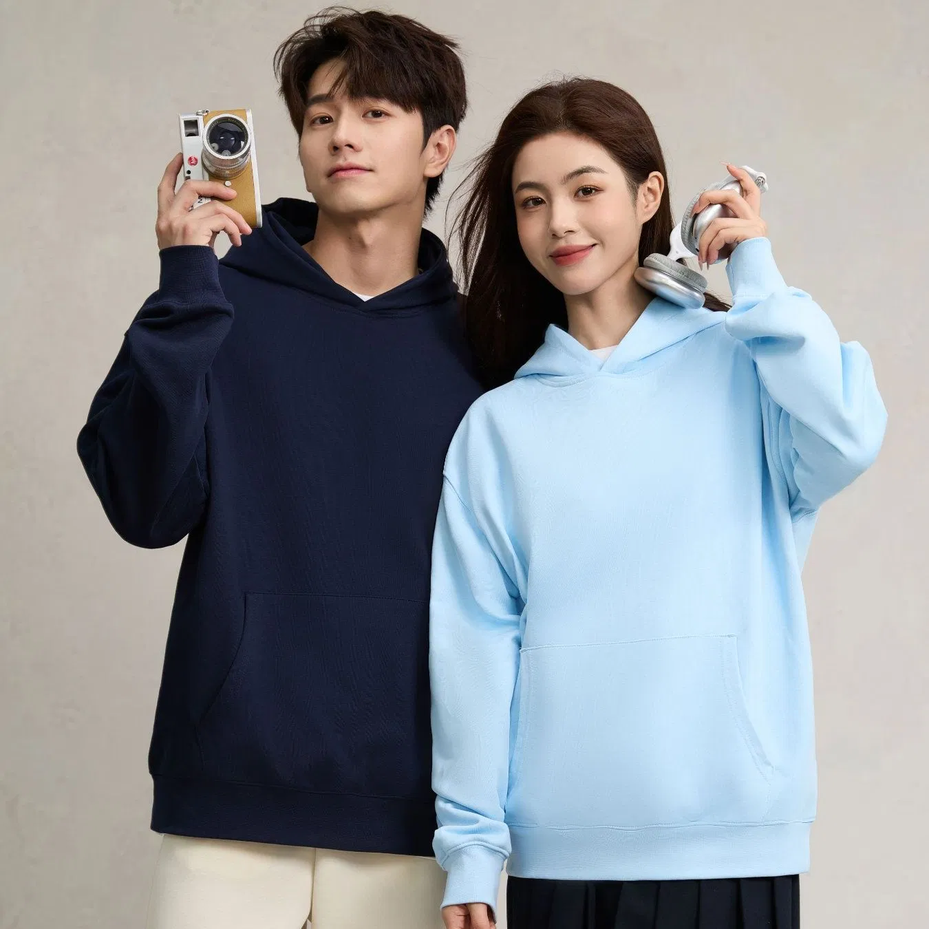 Wholesale Blank 380g Heavyweight Hoodies Unisex Pullover Sweatshirt Custom Logo OEM ODM Print Embroidery for Streetwear Fashion