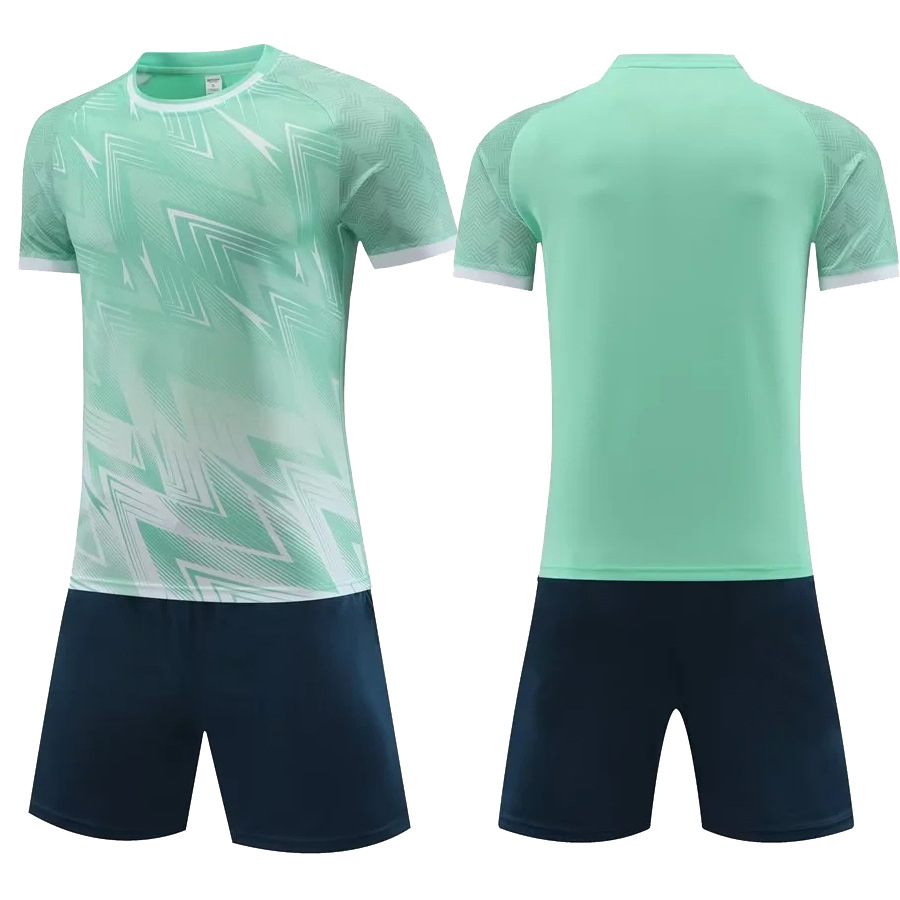 Custom Men Casual Short Sleeve Soccer Shirt Polyester Soccer Jersey Wear Club Sublimation Football Uniform