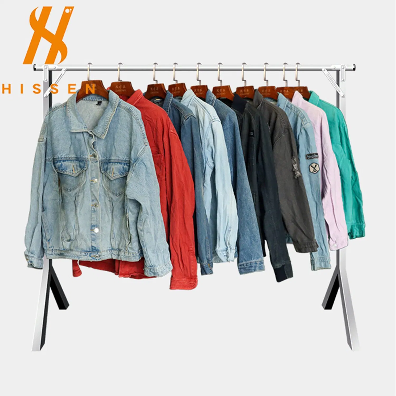 High Quality Thrifted Denim Use Wholesale Worn Clothes for Sale