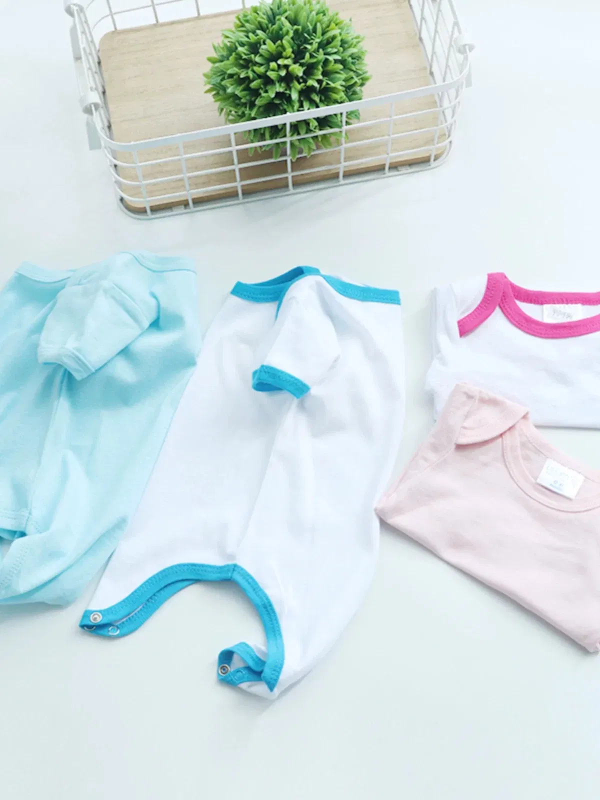 Bamboo One Piece Short Sleeve Bodysuit Baby Onesies Apparel