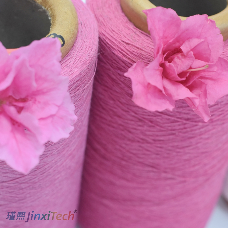 Multi-Color Sustainable Fashion Yarn for Polyester Fabric Fast Production Premium Open End Knitting Yarn