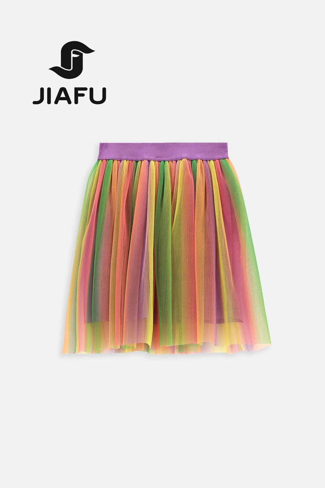 Rainbow Tulle Skirt Detail 3