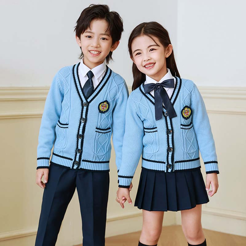 Child Formal Dress for Autumn School Uniform Students Clothing Kids Clothes for Children Wear