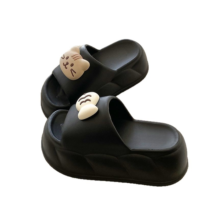 Women's Summer EVA Flip-Flops: Ins Stylethick-Sole, Anti-Slip, Non-Smelly, Wear-Resistant (Indoor/Office)