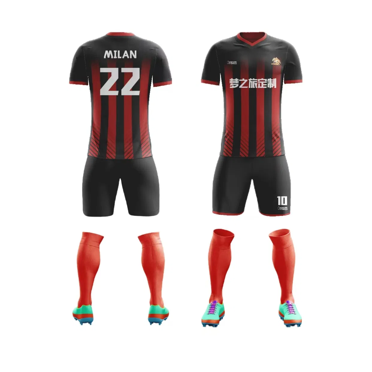 Customized Team Sportswear: Unique Designer Football Apparel for Players