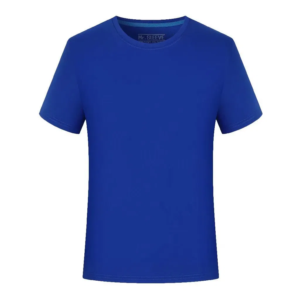 Wholesale T-Shirt Men Casual Tees Cotton Short-Sleeve Cool Tops Customized Sports Wear