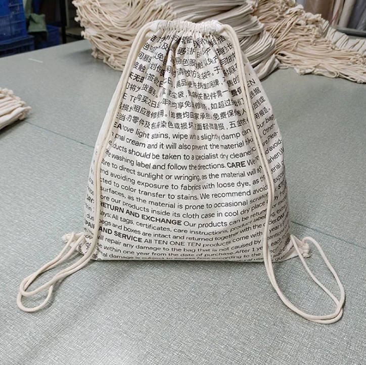 Eco Garment Storage Bag Featuring Custom Logo for Sustainable Fashion