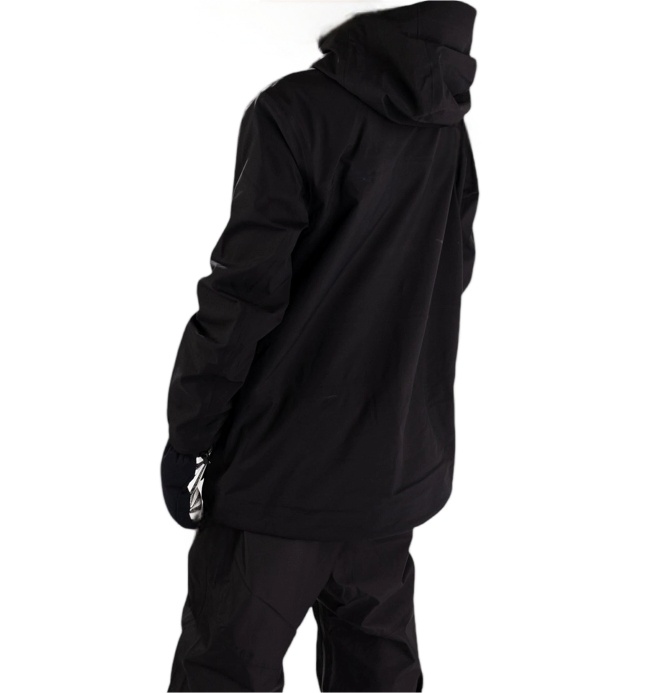 Conmr Men's Ski Jacket Waterproof Windproof Insulated Design for Winter Sports