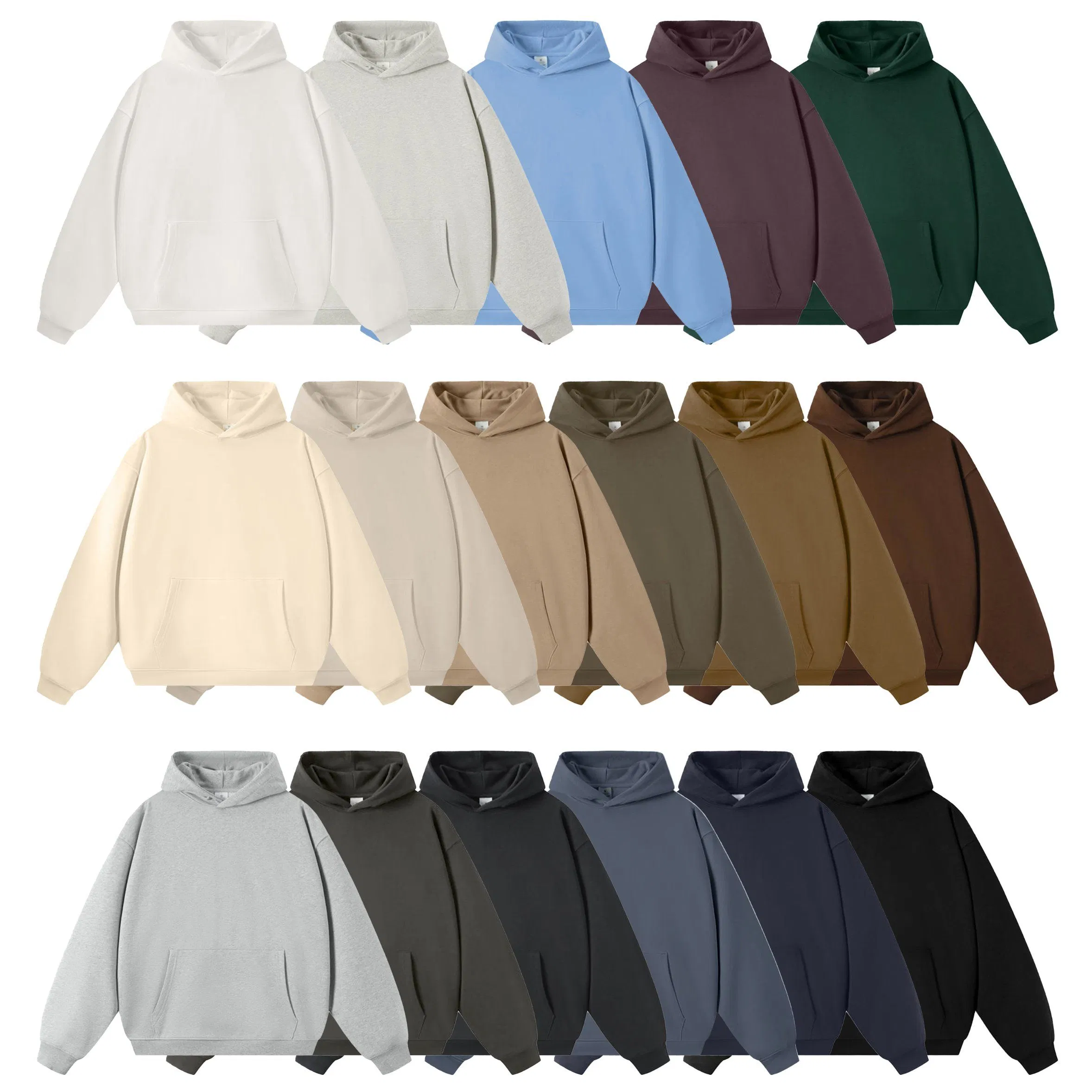 350g Bulk Man Flame Fleece Unisex Custom Logo OEM ODM Print Embroidery Streetwear Fashion Hoodies