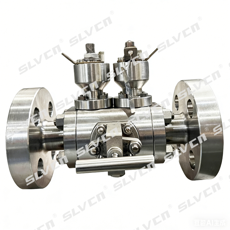 Integrated Twin Ball DBB Valve with Dual Stems