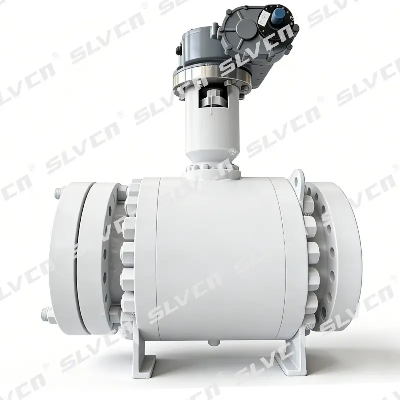 China Suppliers Factory Class 300 Forged DBB Trunnion-Mounted Ultra-Low Temperature Ball Valve for Cryogenic Applications