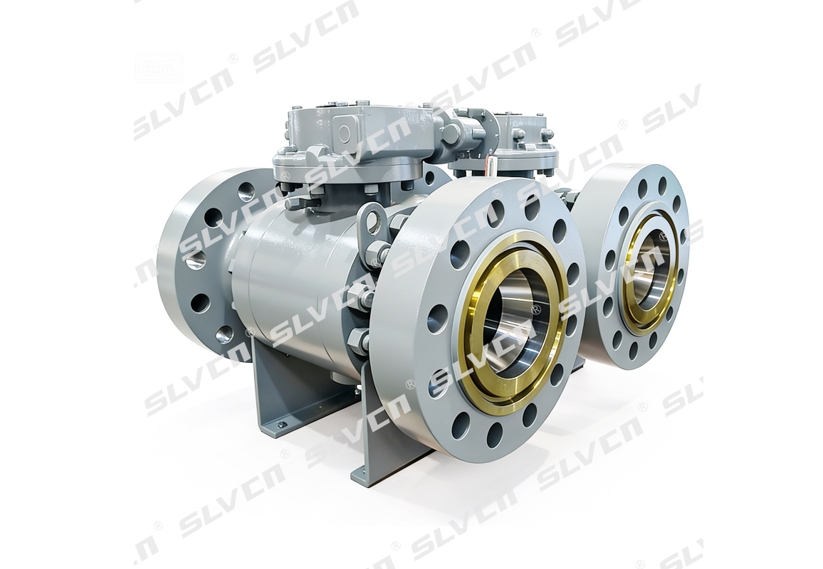 Forged Steel Metal Seated Trunnion-Mounted Ball Valve