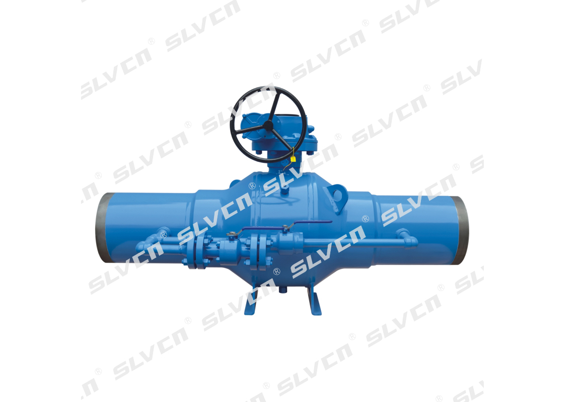 Fully Welded Trunnion Ball Valve with Bypass