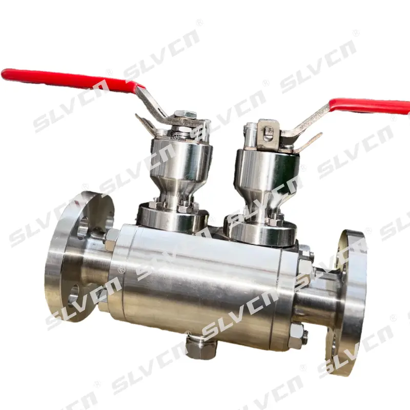 China Stainless Steel Twin Ball DBB Valve with Dual Manual Handles Manufacturer, Factory