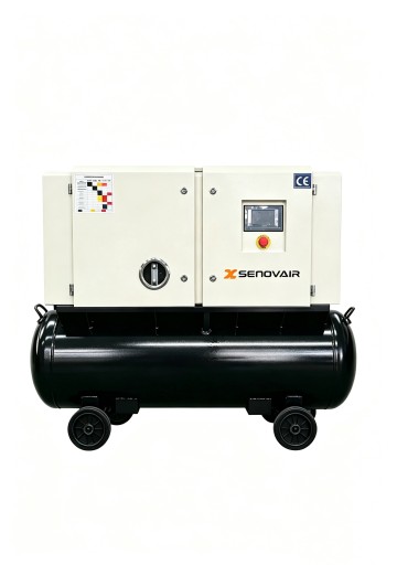 Mobile 2-in-1 Oil-Lubricated Screw Compressor