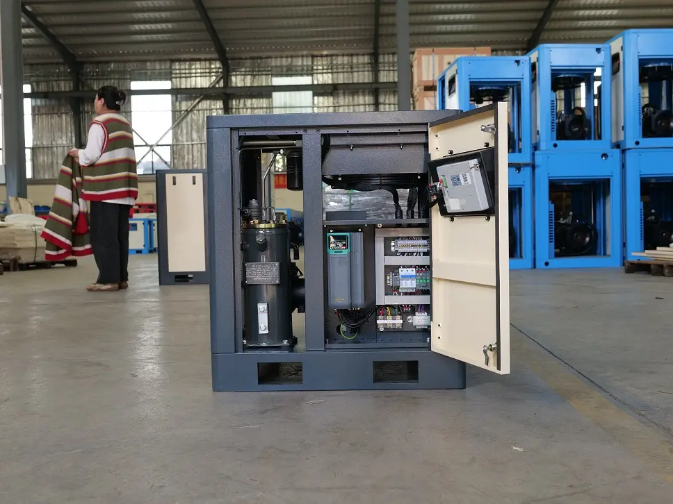 Wholesale 10HP-200HP Energy-Efficient Oil-Lubricated PM VSD Air Compressor Suppliers, Exporters