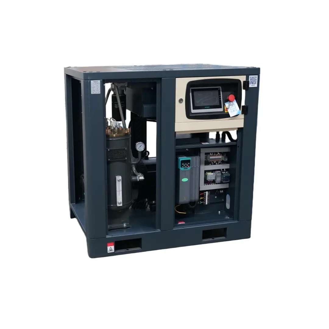 Custom 7.5kw-200kw Oil-Lubricated PM VSD Screw Air Compressor - Top China Suppliers & Factory with IOT Integration Exporter, Factory