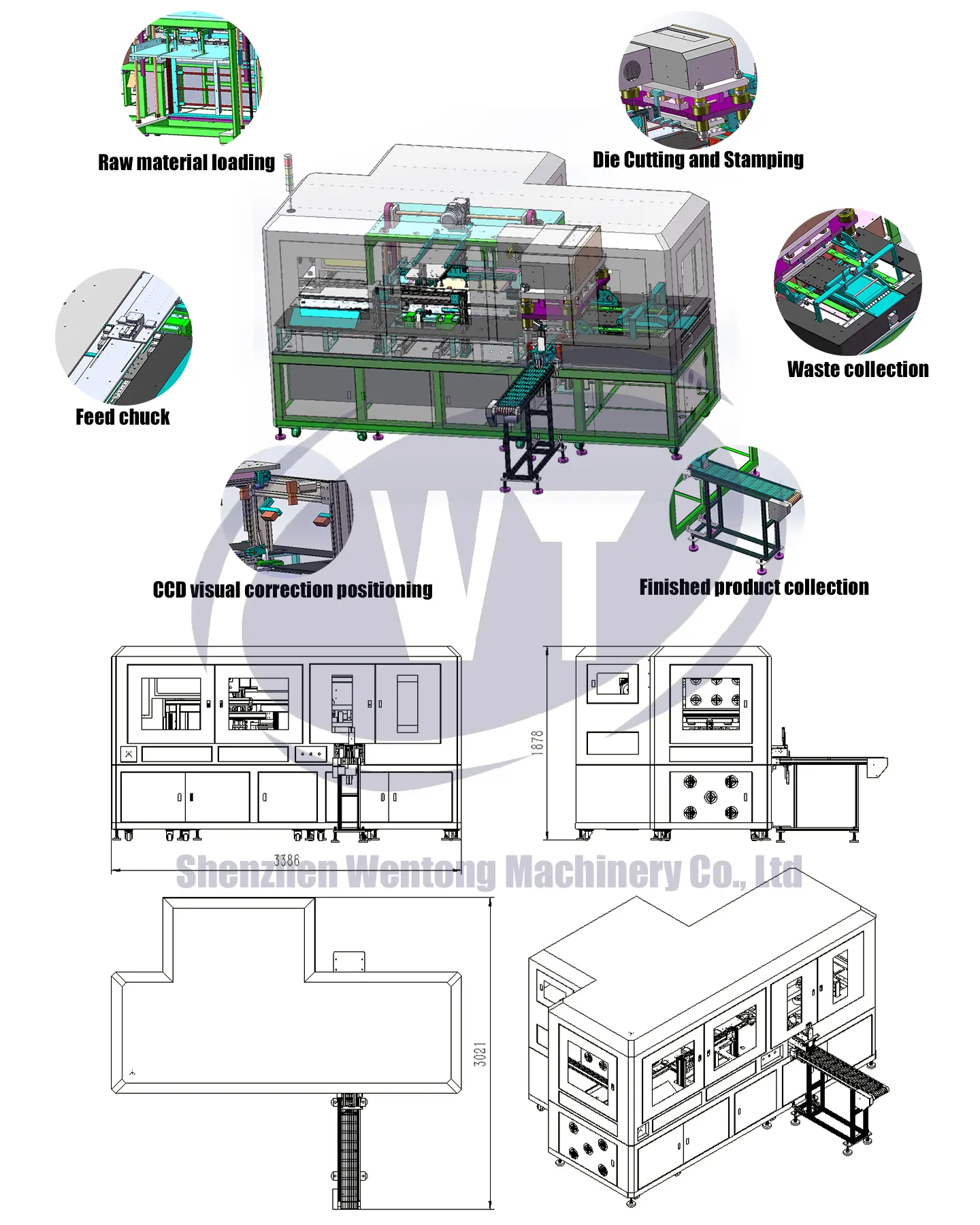 Automatic Playing Cards Cutting And Collating Machine