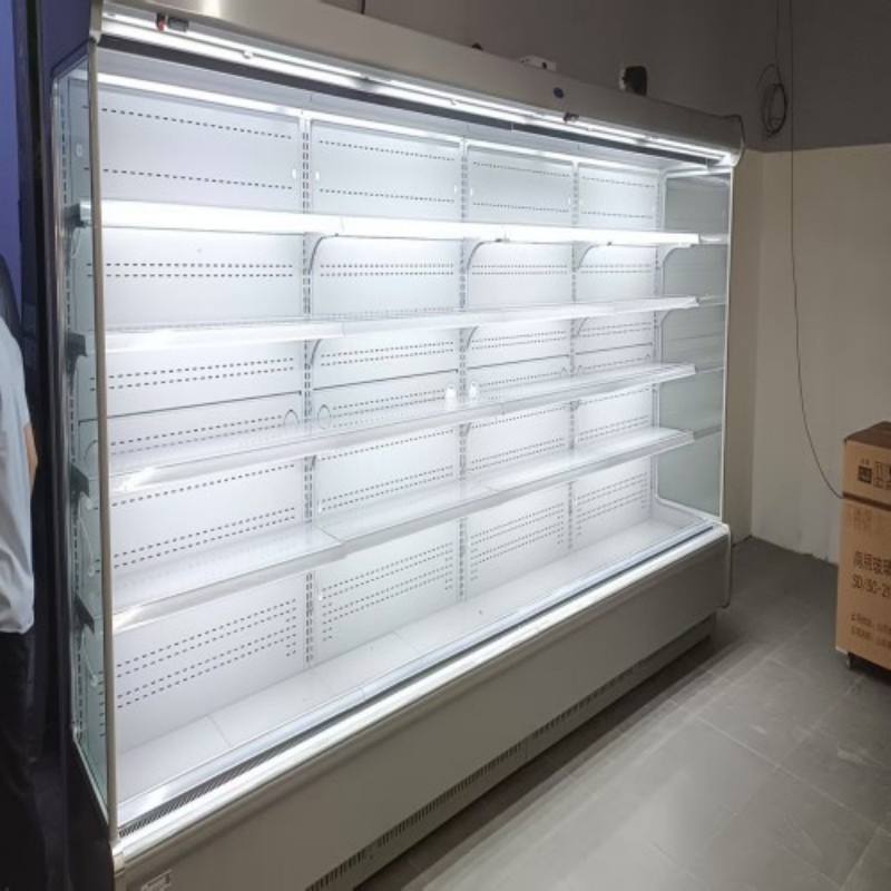 Display Cold Storage for Milk and Juice
