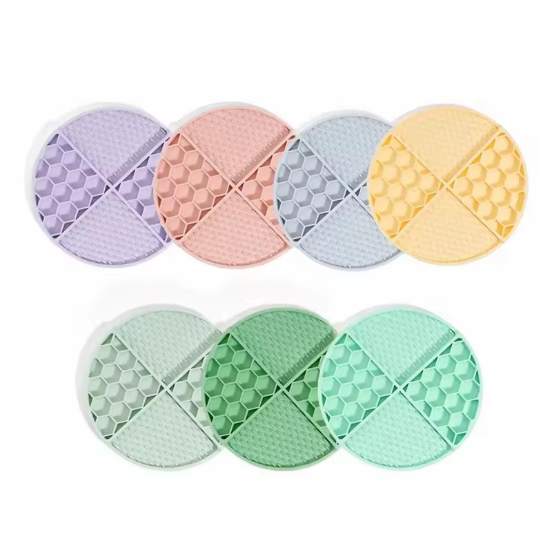 Slow Food Bowls Silicone Anxiety Relief Dog Cat Licking Mats Dog Cat Training Pad