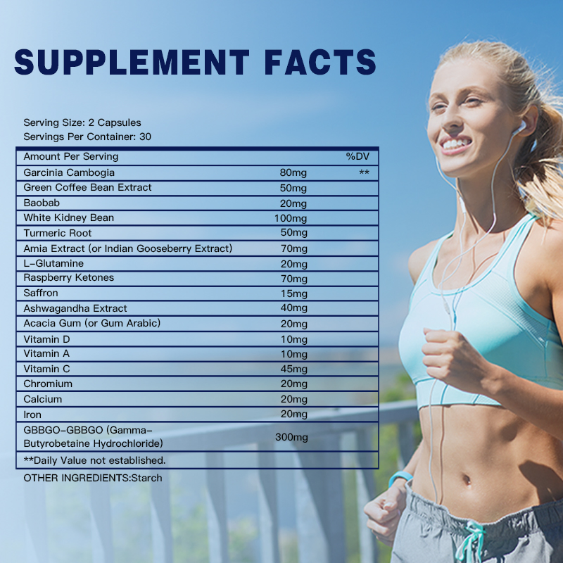 Wholesale Price Natural Appetite Suppressant Capsules for Healthy Weight Management