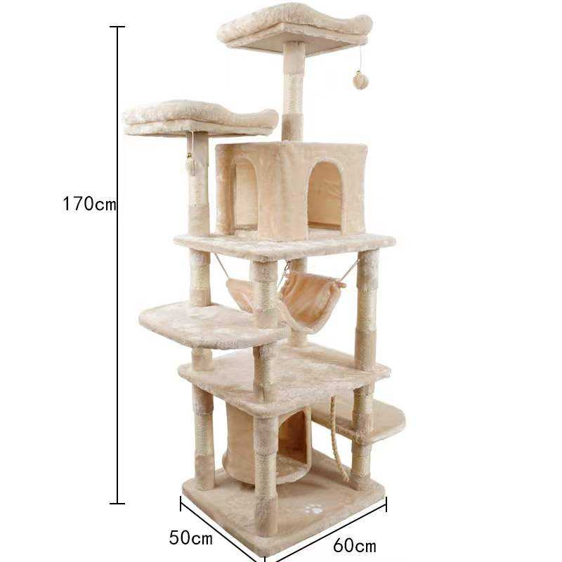 Factory Direct Supply OEM &amp; ODM Multifunctional Cat Tree Cat House