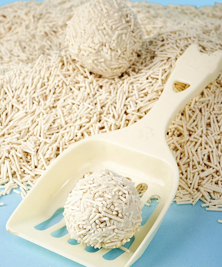 Bamboo Fiber Cat Litter with Bamboo Kun/Natural Antibacterial, Strong Absorption, Non-Moldy, Eco-Friendly Cat Litter